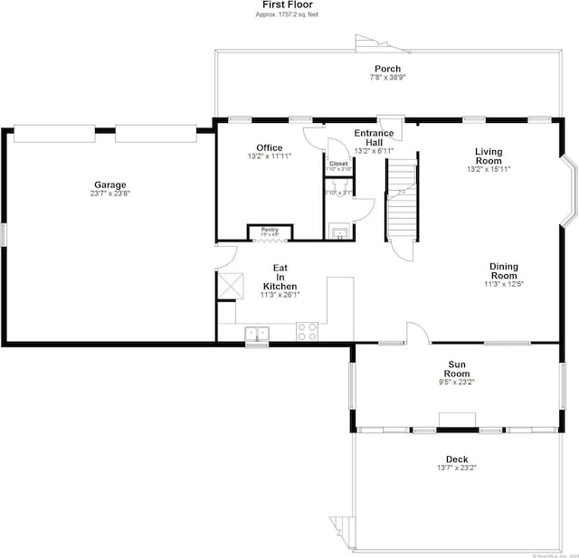 93 Cook Hill Rd, Killingly, CT 06239 - view of room layout