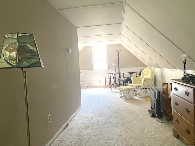 29 Grumman Ave, Wilton, CT 06897 - additional living space with carpet flooring and vaulted ceiling