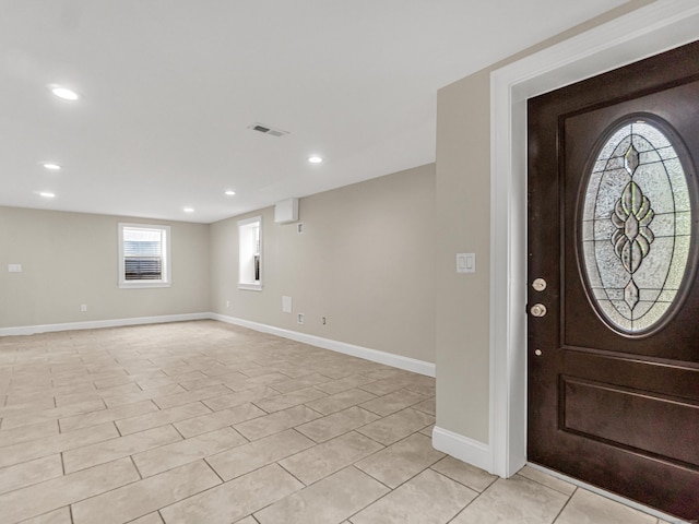 39 Beaver Brook Rd, Danbury, CT 06810 - entryway featuring recessed lighting and light tile patterned flooring