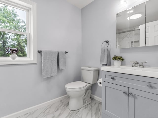 39 Beaver Brook Rd, Danbury, CT 06810 - full bathroom with vanity, marble look tiles, and a shower