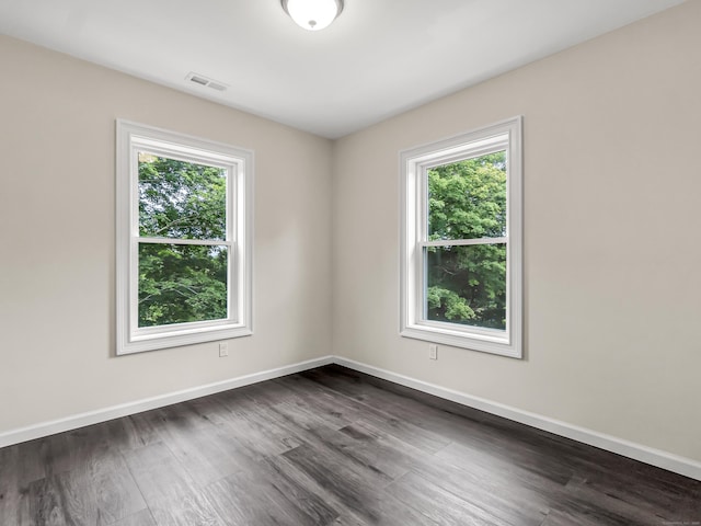 39 Beaver Brook Rd, Danbury, CT 06810 - unfurnished room featuring plenty of natural light and dark wood-style floors
