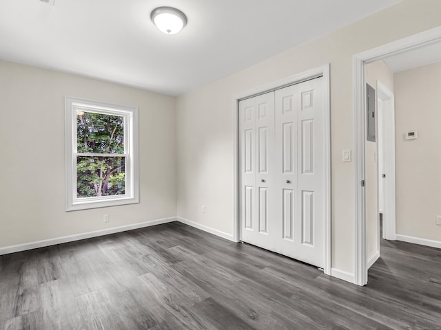 39 Beaver Brook Rd, Danbury, CT 06810 - unfurnished bedroom featuring dark wood-style flooring and a closet