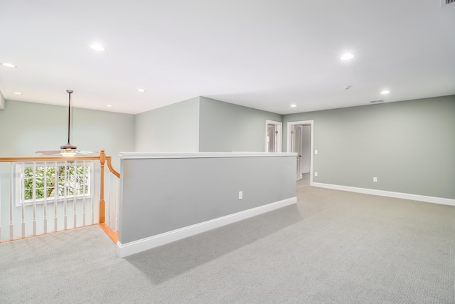 21 Great Heron Ln Unit 21, Brookfield, CT 06804 - unfurnished room featuring recessed lighting, carpet flooring, and a ceiling fan