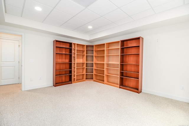 21 Great Heron Ln Unit 21, Brookfield, CT 06804 - empty room with carpet floors, recessed lighting, and a raised ceiling