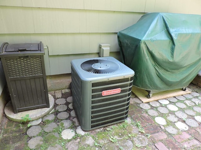 29 Graham Rd, East Windsor, CT 06016 - exterior view of a central AC unit