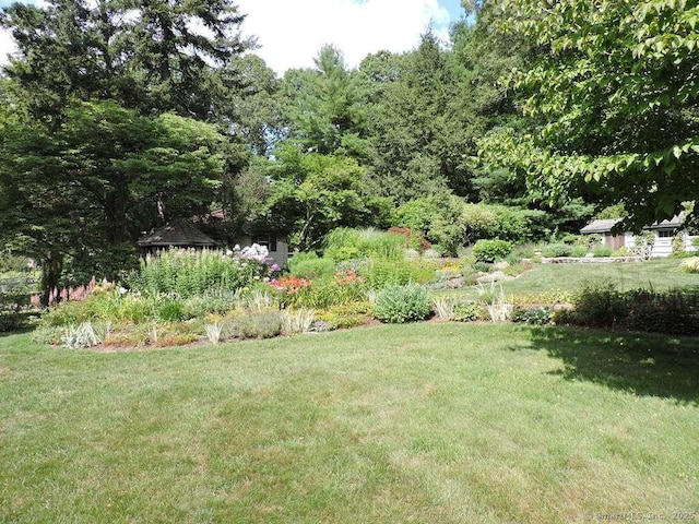 29 Graham Rd, East Windsor, CT 06016 - view of green lawn featuring a gazebo