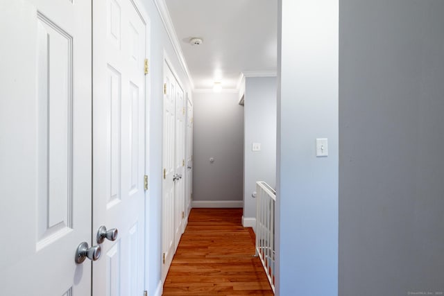 26 Stevens Pl Unit 26, Rocky Hill, CT 06067 - hall with crown molding and light wood-style flooring