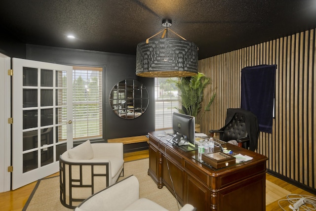 120 Scenic View Dr, Middletown, CT 06457 - office space featuring light wood-style floors and french doors