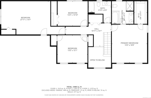 120 Scenic View Dr, Middletown, CT 06457 - view of floor plan / room layout