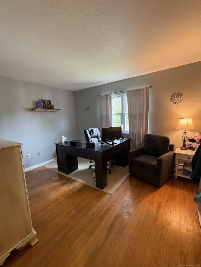80 Beths Ave Apt 3, Bristol, CT 06010 - office featuring wood-type flooring and baseboards