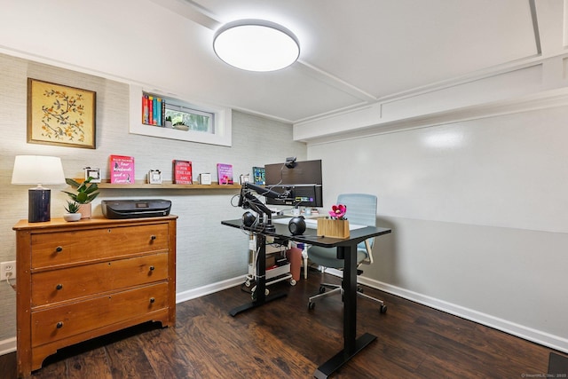 103 Glenwood Rd, Clinton, CT 06413 - home office with wood finished floors