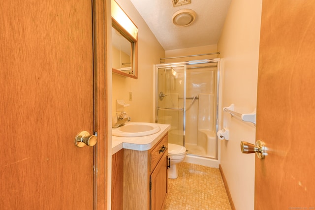 120 Songbird Ln Unit 120, Farmington, CT 06032 - full bath with vanity, a stall shower, and tile patterned flooring