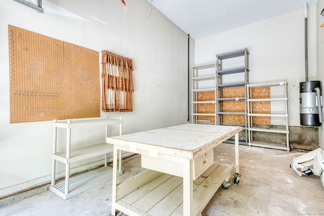 120 Songbird Ln Unit 120, Farmington, CT 06032 - misc room featuring a workshop area and unfinished concrete floors