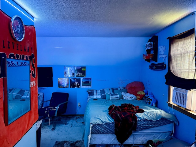 18 Booth Rd, Enfield, CT 06082 - bedroom with a textured ceiling and cooling unit