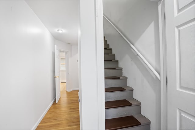 2 Autumn Way, Ledyard, CT 06339 - staircase featuring wood finished floors and baseboards