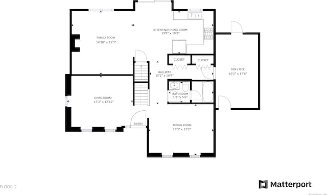2 Autumn Way, Ledyard, CT 06339 - view of floor plan / room layout