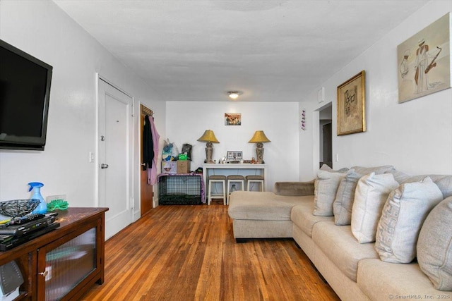11 Bedford Ave Apt J2, Norwalk, CT 06850 - living room with wood finished floors