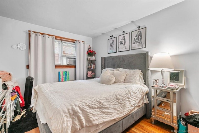 11 Bedford Ave Apt J2, Norwalk, CT 06850 - bedroom with light wood-type flooring and cooling unit