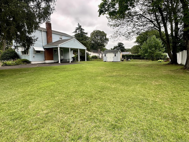 52 Midland Rd, Windsor Locks, CT 06096 - view of yard featuring a storage unit
