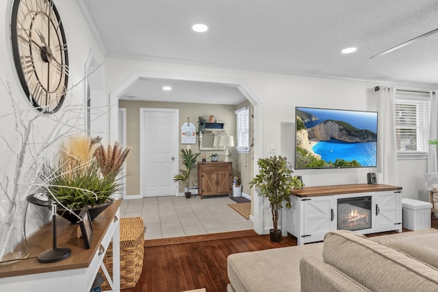 15 Arlington Rd, Windsor Locks, CT 06096 - entrance foyer featuring wood finished floors and recessed lighting