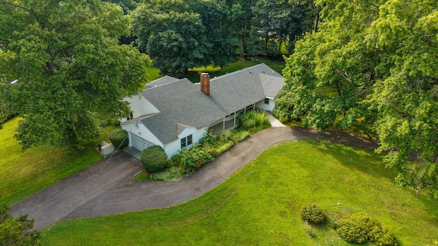 9 Old Logging Rd, Stamford, CT 06903 - aerial view of property and surrounding area