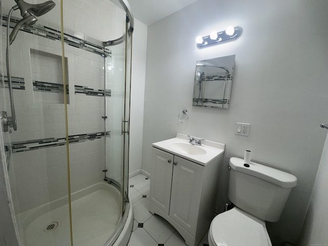 10 Willowbrook Ct Unit 10, Stamford, CT 06902 - full bath featuring a shower stall, vanity, and tile patterned floors
