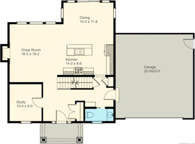4 Buckingham St, Manchester, CT 06042 - view of home floor plan