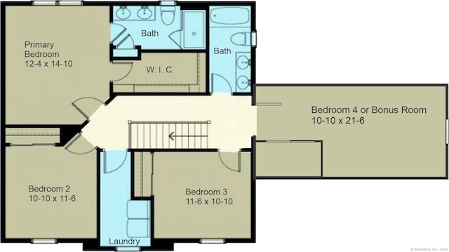 4 Buckingham St, Manchester, CT 06042 - view of home floor plan