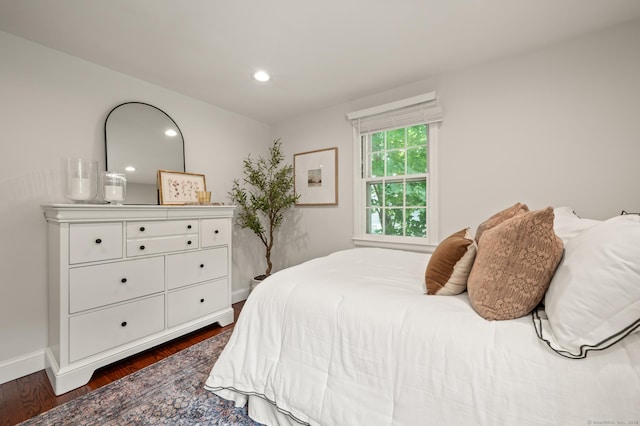 73 Water St, Glastonbury, CT 06073 - bedroom featuring dark wood-style flooring and recessed lighting