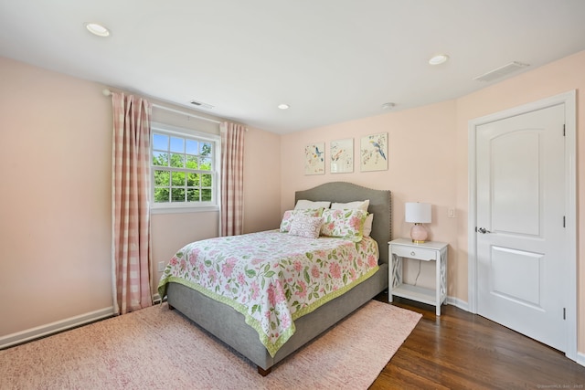 68 William St, Norwalk, CT 06851 - bedroom featuring dark wood-style floors and recessed lighting