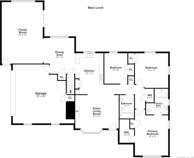68 William St, Norwalk, CT 06851 - view of room layout