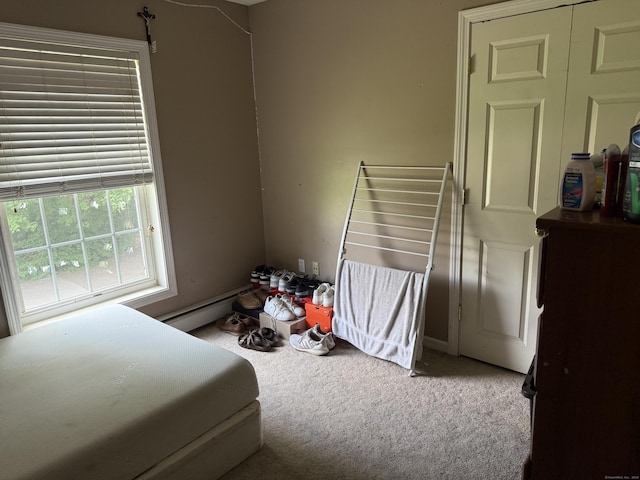 300 Foxon Hill Rd, East Haven, CT 06513 - bedroom featuring a baseboard radiator and carpet