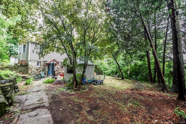 52 Hudson Dr, New Fairfield, CT 06812 - view of yard