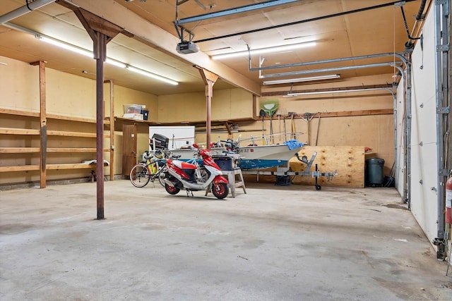 35 Pheasant Ln, Ridgefield, CT 06877 - garage featuring a garage door opener