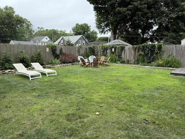 19 Hartford Ave, Old Saybrook, CT 06475 - view of fenced backyard