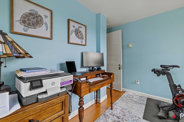 8 Fenbrook Rd, Old Saybrook, CT 06475 - office area with wood finished floors and baseboards