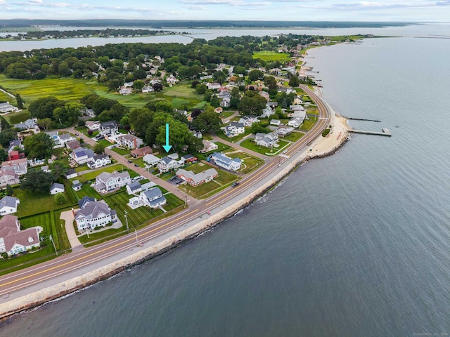 8 Fenbrook Rd, Old Saybrook, CT 06475 - aerial overview of property's location featuring a nearby body of water and nearby suburban area