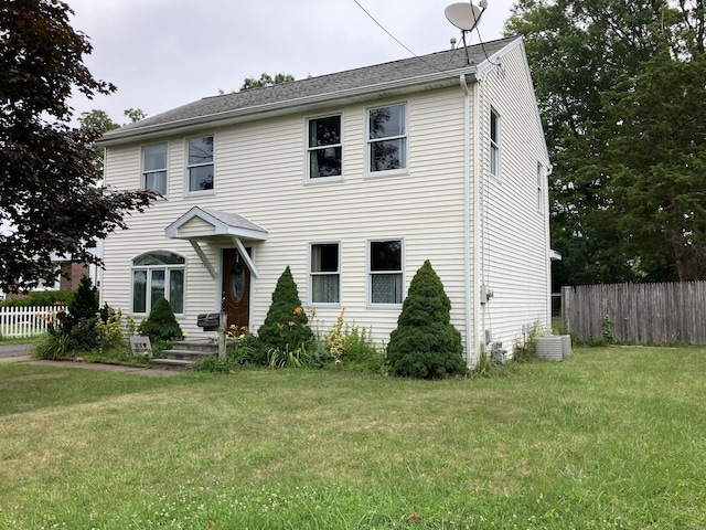 74 Brussels Ave, Wethersfield, CT 06109 - view of colonial inspired home