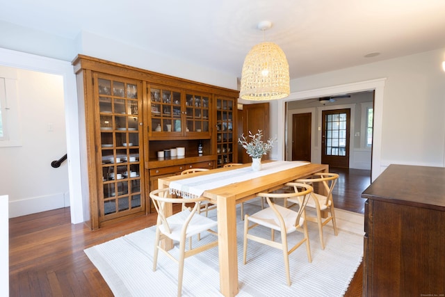 336 Main St, Wethersfield, CT 06109 - dining room with wood finished floors and baseboards