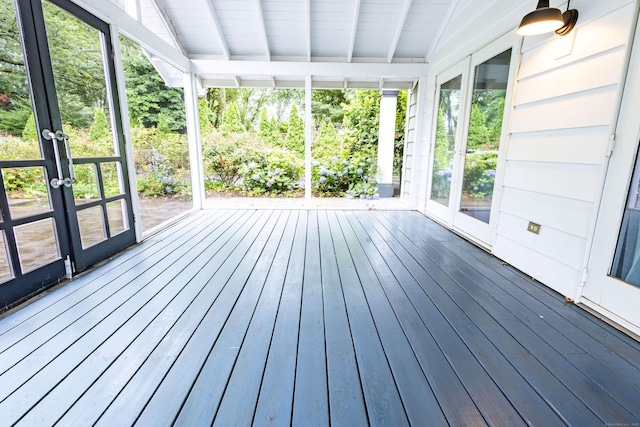 336 Main St, Wethersfield, CT 06109 - unfurnished sunroom with french doors