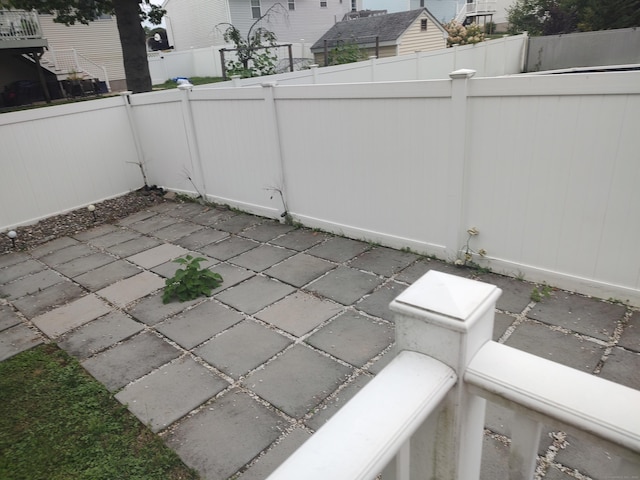191 Dawson Ave, West Haven, CT 06516 - fenced backyard featuring a patio area
