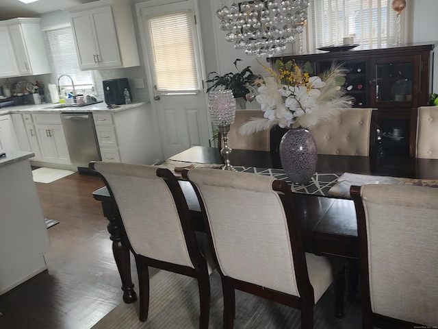191 Dawson Ave, West Haven, CT 06516 - dining room featuring dark wood-style flooring