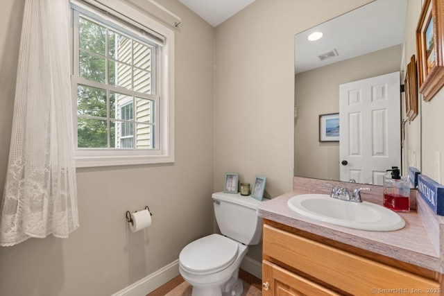 26 Philo Curtis Rd, Newtown, CT 06482 - bathroom with toilet and vanity