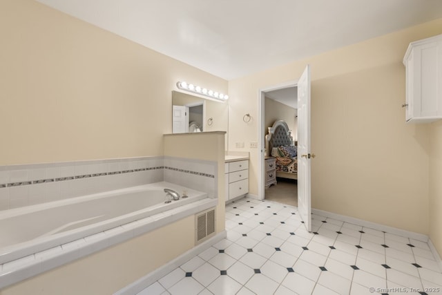 26 Philo Curtis Rd, Newtown, CT 06482 - full bathroom featuring a bath, vanity, and ensuite bath