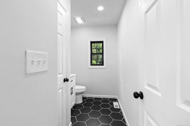 226 Ruane St, Fairfield, CT 06824 - bathroom with tile patterned floors and recessed lighting