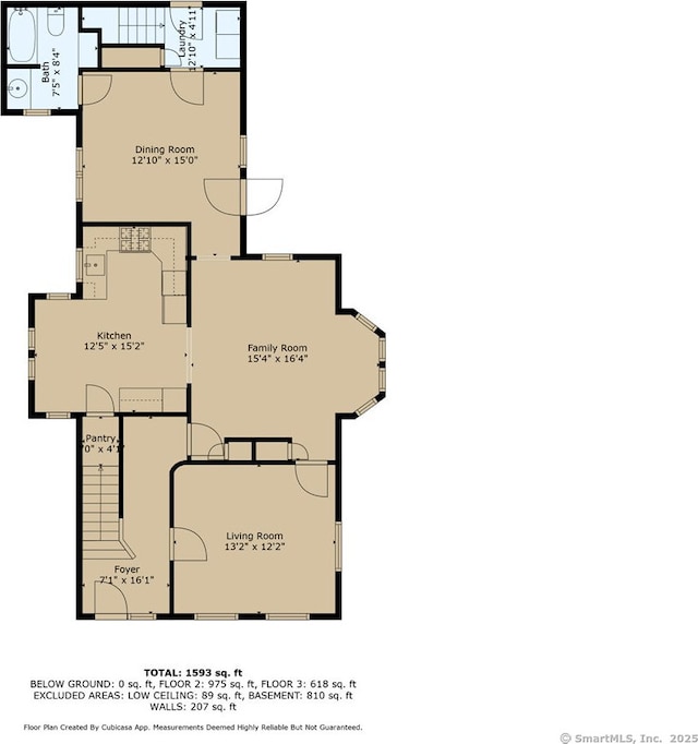 22 Benjamin St, Norwich, CT 06360 - view of property floor plan