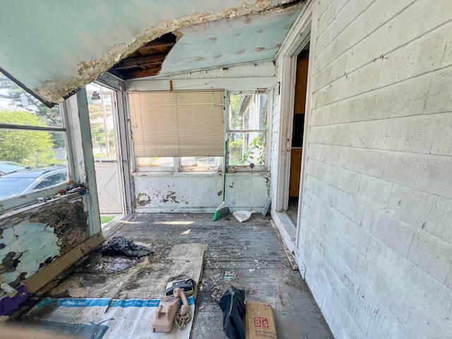 130 Wilkins Ave, Bridgeport, CT 06606 - view of unfurnished sunroom