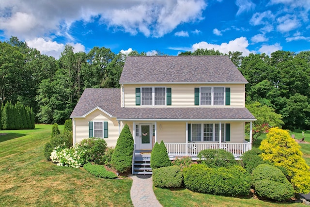 357 D Welton Way, Thomaston, CT 06787 - traditional home featuring a porch and a front yard