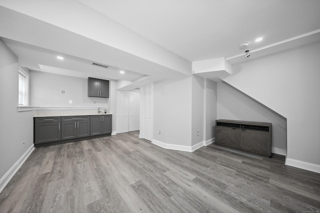 357 D Welton Way, Thomaston, CT 06787 - bar with wood finished floors and recessed lighting