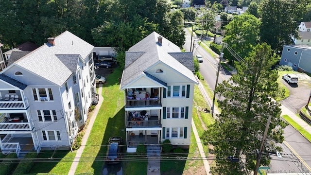 150 Greenwood St, New Britain, CT 06051 - aerial view of property and surrounding area